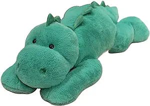 Weighted Stuffed Animals, 3.3 lbs Weighted Dinosaur Stuffed Animal Toy Dinosaur Weighted Plush Animals Throw Pillow Gifts for Boys Girls, 19.6 inch