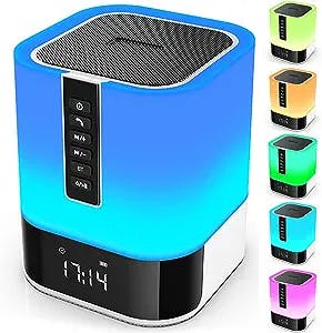 Hetyre Night Light Bluetooth Speaker: The Ultimate Bedroom Buddy for Your T