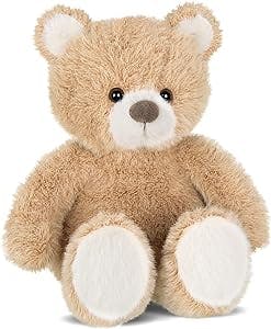 Bearington Buster Brown Plush Teddy Bear Stuffed Animal, 11 Inch