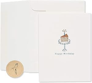 Papyrus Blank Birthday Card (Happy Birthday)