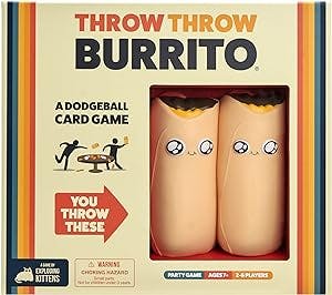 The Dodgeball Card Game You Never Knew You Needed: Throw Throw Burrito Revi