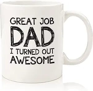 Dad, You Rock My World - A Review of the Great Job Dad Funny Coffee Mug