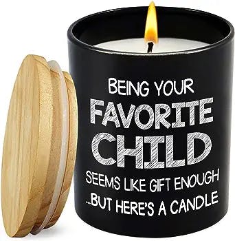 Gifts for Mom Dad from Daughter, Son - Mothers Day Gifts, Birthday Gifts for Mom, Dad, Women, Men - Gifts for Dad, Grandma, Grandpa - Vanilla Lavender Scented Candle 10oz