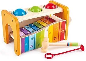 Pounding and Tapping Fun with Hape's Award-Winning Xylophone Bench