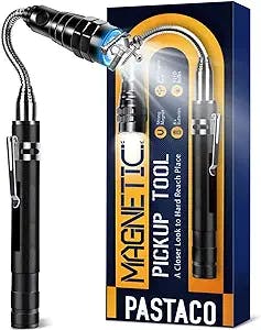 Tool Gifts for Men Dad Husband - Telescoping Magnetic Pickup Tool Christmas Stocking Stuffers Gifts Idea for Men Who Has Everything Boryfriend Women Guy Him, Mechanic Magnet Unique Gadget Birthday