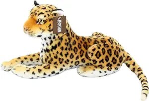 JESONN Stuffed Animals Toys Cheetah Spotted Leopard Plush (18.9 Inches)