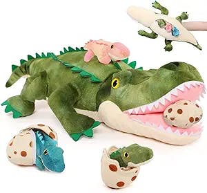 Karister's Alligator Mommy Stuffed Animal: The Perfect Gift for Your Little