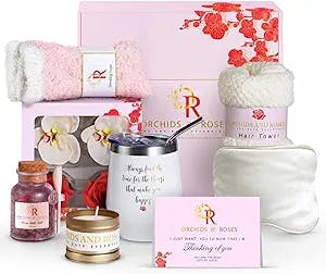 Get Well Soon Gifts for Women, 14 PCS Self-Care Package for Women after Surgery Gifts with Coffee Tumbler, Gift Basket, Thinking of You Gifts for Women