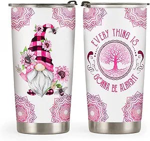 Slayin' Your Gift Game with the 64HYDRO Pink Mandala Gnome Tumbler Cup!