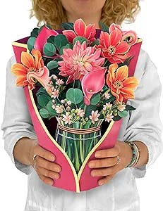 Pop Up Bouquets That Last Forever: Freshcut Paper's Dear Dahlia Review