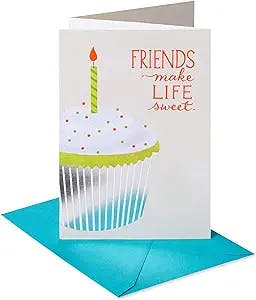 American Greetings Birthday Card for Friend (Life Sweet)