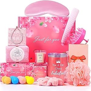 Mothers Day Gifts Birthday Gifts for Women Mom Get Well Soon Self Care Bath Spa Gifts Baskets for Her Sister Wife Best Friends Female Unique Gift Ideas Set Care Package for Women Who Have Everything