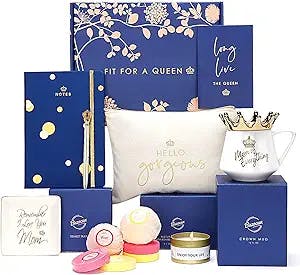 Gifts for Mom from Daughter-Mothers Day Gifts for Mom Gifts Birthday Gifts for Mom Relaxing Mothers Day Gifts for GrandMa Luxury Novelty Baskets Gifts Set