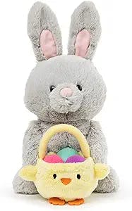This Easter Bunny Stuffed Animal is the Hoppin' Cutest Gift for Little Ones