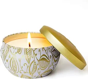 LA JOLIE MUSE Vanilla & Coconut Scented Candles: Light Up Your Life and You