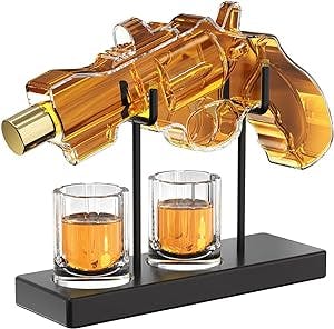 Bottom Line: The Gifts for Men Dad, Kollea 9 Oz Whiskey Decanter Set with 2