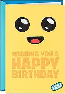 Hallmark Fortnite Birthday Card for Kids with Decal (Peely)