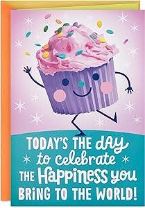 A Cupcake that Sings? Hallmark Birthday Card for Girls with Sound is a Hit!