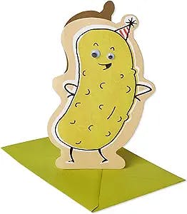 American Greetings Funny Birthday Card (Pickle)