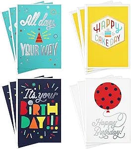 It's Time to Party with Hallmark Birthday Cards Assortment, Happy Cake Day!