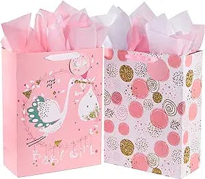 Ain't No Party Like A Baby Shower Party: SUNCOLOR 16.5" Extra Large Gift Ba
