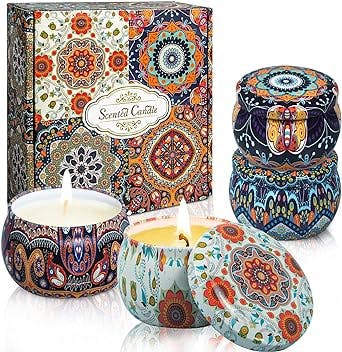 Scented Candles Gift Set for Women: The Aromatherapy Package You Need