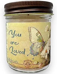 Way Out West Candles Vanilla de Leche Scented Soy Wax Jar Candle - Long Lasting 35 Hours - Warm and Comforting Aroma - Mother's Day Gift