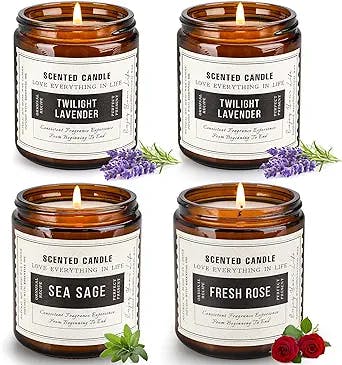 Light Up Your Life with These Lavender Candles: A Review