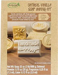 Get Ready to Lather Up with Life of the Party Oatmeal Vanilla Soap Making K