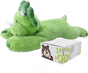Animal Adventure | Sqoosh2Poof Giant, Cuddly, Ultra Soft Plush Stuffed Animal with Bonus Interactive Surprise - 44" Dinosaur