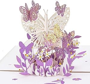 A Delightful Butterfly Surprise: Bajayvovo Pop Up Card Review 