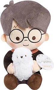 Harry Potter With Hedwig Plush Stuffed Animal, Kids Toys for Ages 3 Up, Gifts and Presents, Amazon Exclusive by Just Play