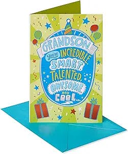 Grandson, You're the Bomb: American Greetings Birthday Card Review
