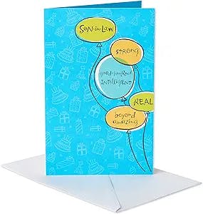 Birthday Wishes for My Fave Son-in-Law: An American Greetings Card that's L