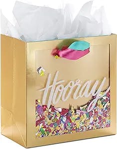 Gifting Just Got More Fun: Hallmark Signature 7" Medium Gift Bag with Tissu