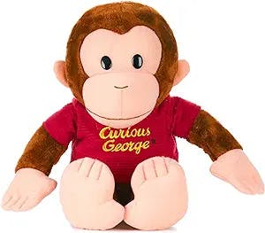 KIDS PREFERRED Curious George Monkey Plush - Classic George 12" Stuffed Animal
