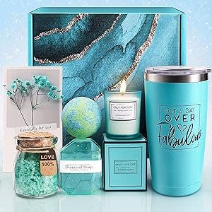 Birthday Gifts for Women, Relaxing Spa Gift Basket Set, Unique Gift Ideas for Women, Christmas Gifts for Mom Sister Best Friend Wife, Coworker Teacher Nurse Gifts for Women, Mothers Day Gifts