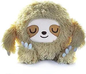 Chillin' Sloth Stuffed Animal - Cute Super Soft Fluffy Sloth Gift Plushie Stuffed Animal Plushie Room Decor - Large Toy Gift for Kids and Adults - 6 Inch, Brown