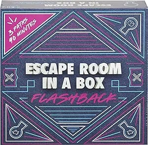 Escape Room in a Box: Flashback - The Perfect Gift for the Puzzle-Loving De