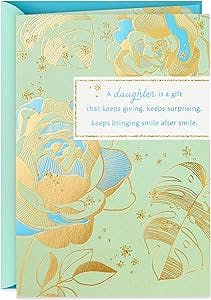 Hallmark Birthday Card for Daughter (Flowers)