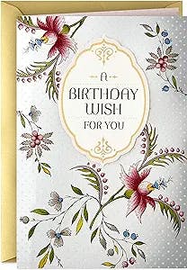 Happy Birthday! Let Hallmark's Golden Thread Birthday Card Do the Talking
