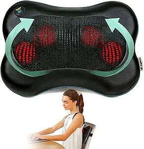 Unleash your inner masseur with the Zyllion Shiatsu Back and Neck Massager!