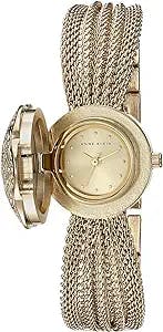 The Anne Klein Women's AK/1046CHCV Premium Crystal-Accented Watch is Lit AF