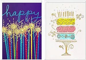 Birthday Bash with Hallmark UNICEF Pack of 2 Birthday Cards