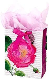 Why Hallmark Large Gift Bag with Tissue Paper (Pink Rose) is the Perfect Gi