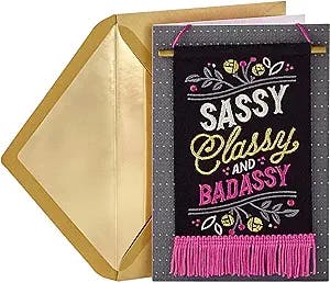 Get Sassy While Staying Classy: The Hallmark Signature Birthday Card for He