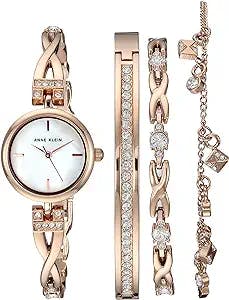 A Gift Fit for a Queen: Anne Klein Women's Premium Crystal Accented Watch a