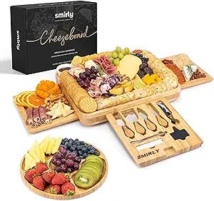 Get Your Charcuterie On: Why SMIRLY's Extra Large Charcuterie Board Set is 